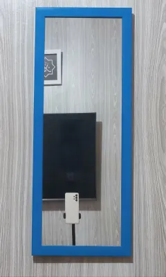 Kaca cermin Dinding gantung ukuran 60x25 cm cermin minimalis