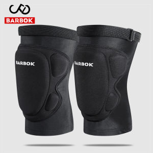 BARBOK Sports Fitness Knee Pads Mountain Bike Cycling Protection Set  Knee Brace Support MTB Downhill Motorcycle Knee Protector