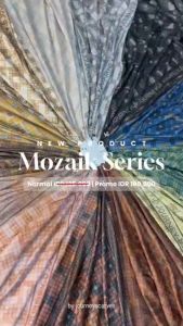 Perjalanan Mozaik Series Scarves: Aksesoris Hijab Untuk Wanita