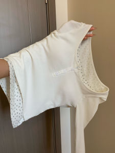 Elegant Floral Print Long Sleeve Button up Base Shirt for Women Stylish Inner Wear Top for Spring White Casual Sweet Style