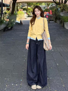 กางเกงยีนส์ทรงตรงเอวสูงไซส์ใหญ่ กางเกงขายาวทรงหลวม ทรงเข้ารูป เหมาะกับผู้หญิงรูปร่างลูกแพร์ กางเกงยีนส์ทรงหลวม