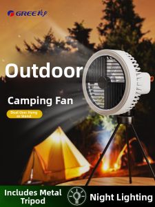 Portable Outdoor Camping Fan USB Rechargeable Extended Endurance Mini Electric Fan for Fishing And Tent Use Small Fresh Style