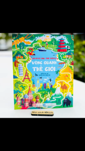 Sách Giải mã mê cung - phát triển IQ - Vòng quanh thế giới - tủ sách sáng tạo - Đinh Tị Books