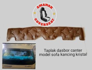 Taflak dashboard mobil cover alas dasbor mobil canter motif sofa