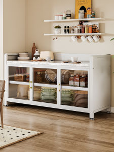 JUMEISHI | Extendable Multilevel Mobile Kitchen Island Cart