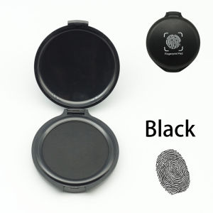 Portable Fingerprint Printing Platform Mini High-definition Quick Drying Printing Mud Signing Contract Red Blue and Black Wash