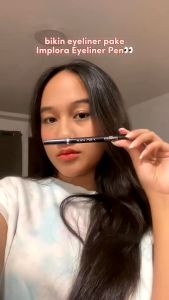 YUNA COSMETICS | Implora Black Eyeliner Pen (waterproof and dramatic look) 1.7g 100% Original | BPOM