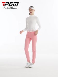 PGM Golf Casual Trouser XS To XL XXXL Plus Size Sunscreen Slim Thin Mid Waist Women Straight Pant with Breathable Quick Dry Fabric Suitable for Spring Summer Autumn Outdoor Sport