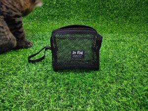 Pouch Make Up Jaring - Tas Skincare Mini Multifungsi - Real Pict