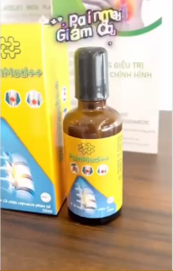 Lăn Nóng Giảm Đau Cơ Xương Khớp PainMed Plus 50ml - Tinh Chất Hạt Ớt Capsaic Giảm Đau Lưng Vai Gáy Giãn Cơ