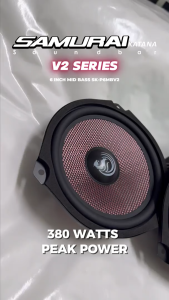 SAMURAI KATANA V2 4 / 6Inch 2 Way Midbass Plug & Play Front Rear OEM Car Audio High End Speaker Proton Perodua