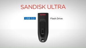 SanDisk Ultra USB 3.0 Flash Drive CZ48 32GB USB3.0 Red stylish sleek design 5Y ( แฟลชไดร์ฟ usb Flash Drive )