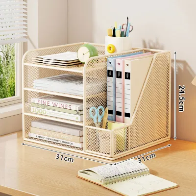 evesigar | ชั้นวางหนังสือและของบนโต๊ะ โครงเหล็ก สำหรับจัดเก็บ