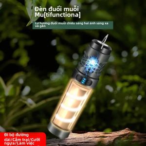 Đèn LED Cắm Trại Có Thể Sạc Lại Đèn Chống Muỗi Đa Chức Năng Chiếu Sáng Ngoài Trời Di Động Có Chân Máy Có Thể Điều Chỉnh Độ Sáng Đèn Đuổi Muỗi