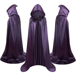 Halloween Cloak Black Death Cloak Witch Devil Costume Vampire Party Childrens Cloak cosplay