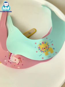 Childrens and infants EVA cartoon childrens hair washing tool hair washing cap ear protection eye protection anti water ingress adjustable shower cap