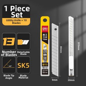 deli | Craft and Paper Cutting Tool Metal Knife