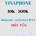 Mã thẻ Vinaphone 500K - thời gian xử lý dưới 5 phút. 