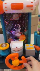 Mammoshop ของเล่นฝึกทักษะและเพิ่มสมาธิเด็ก นักบินอวกาศเก็บลูกบอลอัตโนมัติ มีเพลง มีไฟสวยงาม สนุกสนานเพิ่มสมาธิให้ลูกน้อย