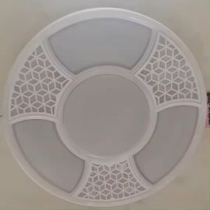 DC โคมซาลาเปา LED8138 ไฟ3แสง #A55