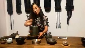 โม่หิน เครื่องบดชาเขียว เครื่องโม่ 10/12นิ้ว 🚩มีพร้อมส่ง