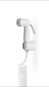 DONMARK ชุดสายฉีดชำระพร้อมสาย ยืดหดได้ 2 เมตร สีดำ และสีขาว รุ่น BM-811