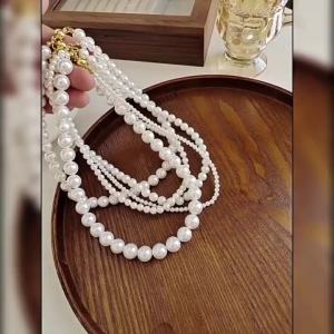 JIUDUOLAN | Luxury 2026 New Pearl Choker With Magnetic Clasp