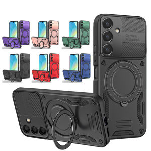 Armor Magnetic Case For Samsung Galaxy A05 A05S A06 A07 A12 A13 A14 A15 A16 A17 A25 A26 A27 A33 A35 A37 A55 A57 A56 4G 5G Cover