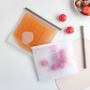 JIUQI | Food Grade Silicone Zipper Storage Bags