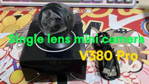 LLSEE V380 PRO กล้องวงจรปิดสีดำ 1080P HD360 PTZ Control การเชื่อมต่อ WIFI Mobile Night Vision Alarm กล้องวงจรปิด CCTV CCTV 360 กล้องกันน้ำ IR Night Vision Motion Detection กล้อง WIFI ทรงกลม