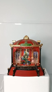 SCHKEY l 8004 Christmas Nutcracker Ballet Musical Lighted Theater Water Lantern Decoration