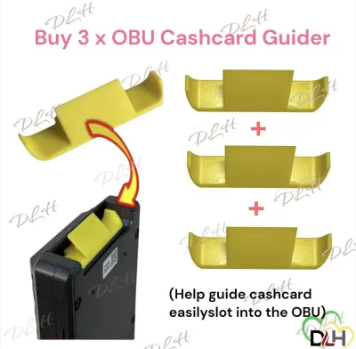 New Design OBU cashcard guider Help guide cashcard easily slot into the OBU