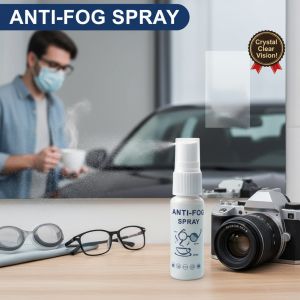 Anti Fog Spray for Car Windshield Glass Eyeglass Lens and Mirror Multi-Purpose Defogger Cleaner and Protective Coating Agent