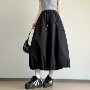 NIANDAIJINGDIAN | Floral Workwear A-Line Skirt