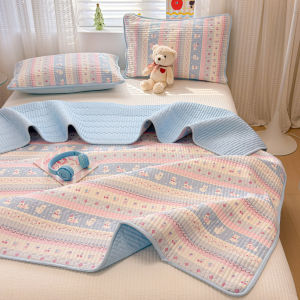 YALU | Safe Pure Cotton Padded Bed Sheet Single