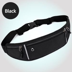 Professional Running Waist Bag Sports Belt Pouch Mobile Phone Case Men Women Hidden Pouch Gym Sports Bags Running Waist Pack