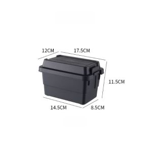 Large Size Thickened Plastic Storage Box Outdoor Camping Household Goods Organizer Car Trunk Storage Box Waterproof Dustproof