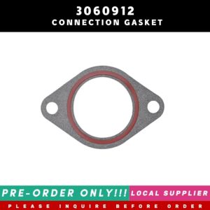 3060912 CONNECTION GASKET 3201783 [2PCS/PACK] [MUST INQUIRE 1ST PRE-ORDER ONLY!!! LOCAL SUPPLIER WARRANTY] COMPATIBLE 205342 3165360 3201783 195866 FOR CUMMINS 6C8.3 B3.3 ISC