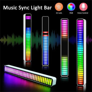 (Dikirim Dari Jakarta) Lampu LED RGB Bar W-08 Strip Spectrum Audio Indicator Voice / Music Sound Control Harga Per 1 Pcs