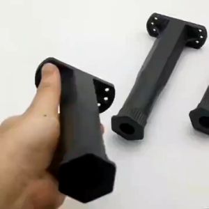 Adjustable Bed Beam Support Foot T-Shaped Retractable Bearing Bracket Reinforced Plastic Furniture Legs