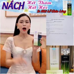 (Tặng Sữa Rửa Mặt) Xịt Khử Mùi Hôi Nách SAKITO 50ml Làm Sạch Vùng Nách Giúp Da Vùng Nách Khô Thoáng Với Hương Nước Hoa Nhẹ Nhàng