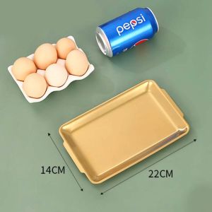 Segi Empat Nampan Baki Saji Makanan Minuman Dessert & Baki Emasserving Tray