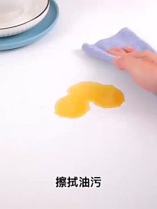 20PCS / Pack Wipes Absorbent Microfiber Lazy Rub Kitchen Dish Cloth Disposable Mini Towel Disposable Washing Dish Towel