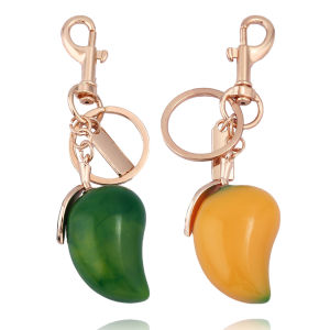 อร่อยผลไม้มะม่วงจี้ 3D ผลไม้พวงกุญแจน่ารัก Charm พวงกุญแจรถสําหรับผู้หญิงผู้ชายกระเป๋าเครื่องประดับอุปกรณ์ตกแต่งของขวัญ