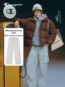 Champion | Wrinkled Straight Leg Culottes Work Pants