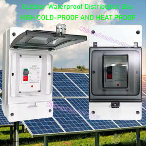 Dustproof And Waterproof IP65 2P Circuit Breaker Distribution BoxDC molded Case Circuit Breaker Box