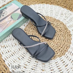 sandal heels 3 cm sandal pesta sandal hak tahu