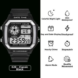 COJR | Girls Student Time-Only Digital Sport Watch