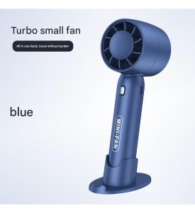 Portable Mini Handheld Desktop Fan Lightweight Personal Cooler Powerful Strong Wind Extended Long Lasting Battery Compact Fan