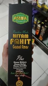 Ranumbi Asyifa Herbal Madu Hitam Pahit Gamat Emas 470g Original